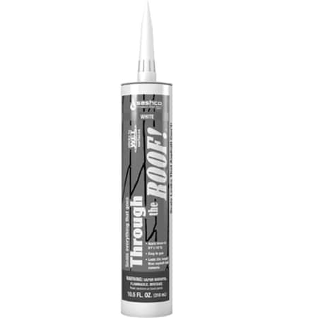 Sashco Sealants Sashco Sealants 14030 10.5 in. Through The Roof - White 14030